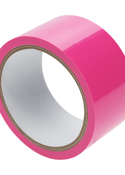 OUCH! PVC Non-Stick Tape - Pink - Pink Bondage Tape - 20 metre Length