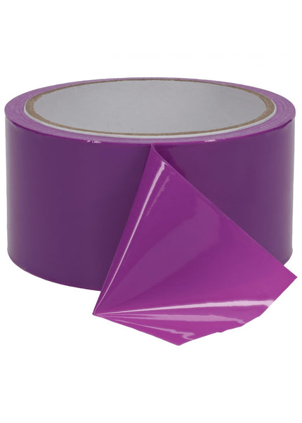 OUCH! PVC Non-Stick Tape - Purple - Purple Bondage Tape - 20 metre Length