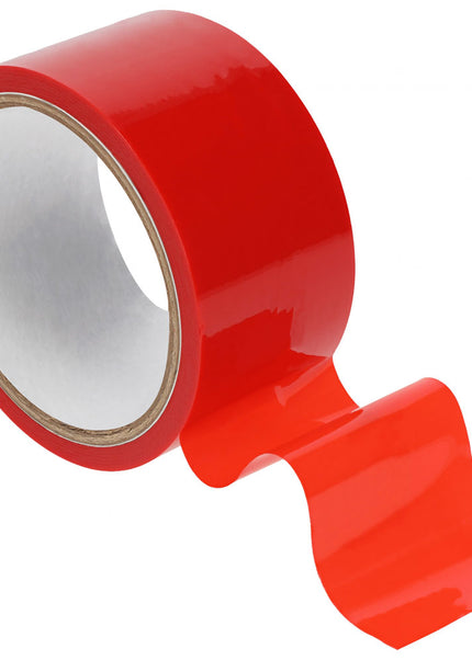 OUCH! PVC Non-Stick Tape - Red - Red Bondage Tape - 20 metre Length