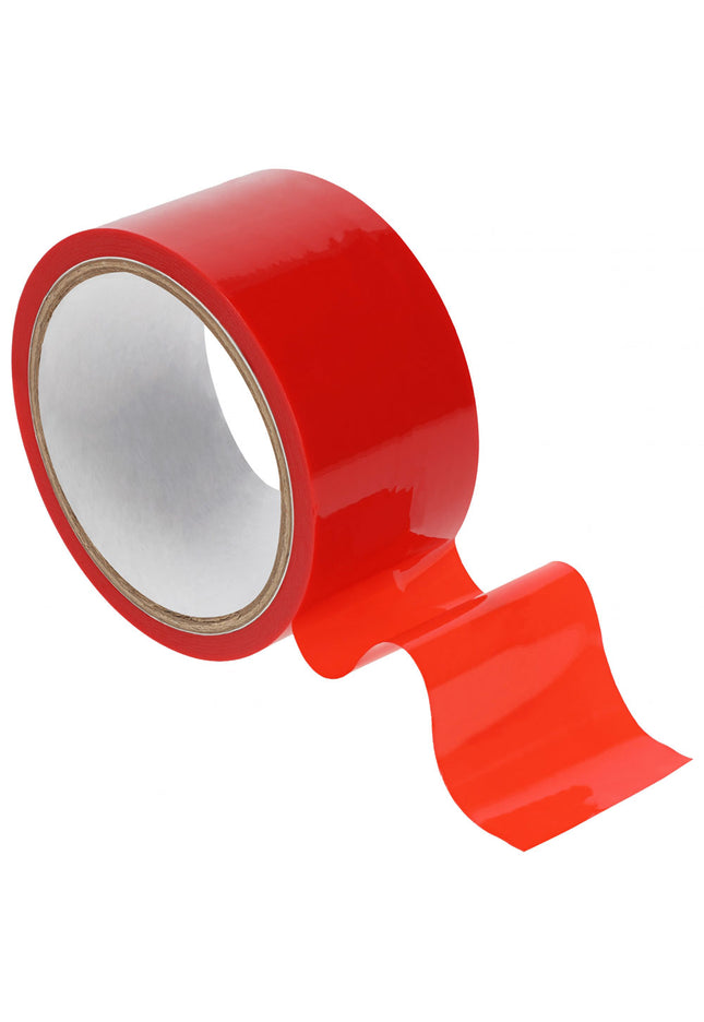 OUCH! PVC Non-Stick Tape - Red - Red Bondage Tape - 20 metre Length