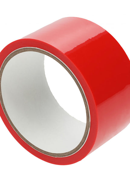 OUCH! PVC Non-Stick Tape - Red - Red Bondage Tape - 20 metre Length
