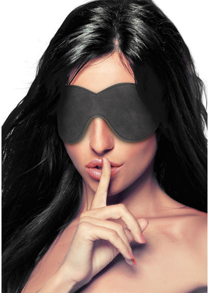 OUCH! Diamond Studded Eye-Mask - Black Eye Mask