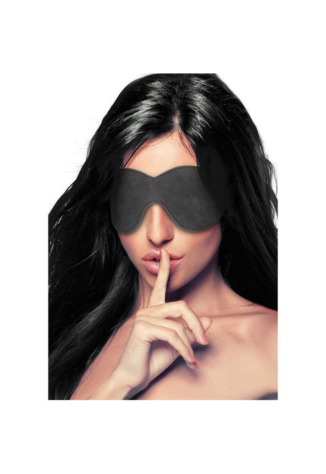 OUCH! Diamond Studded Eye-Mask - Black Eye Mask