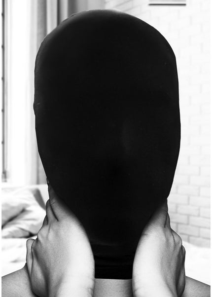 OUCH! Subjugation Mask - Black Hood Mask