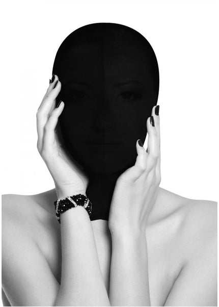 OUCH! Subjugation Mask - Black Hood Mask