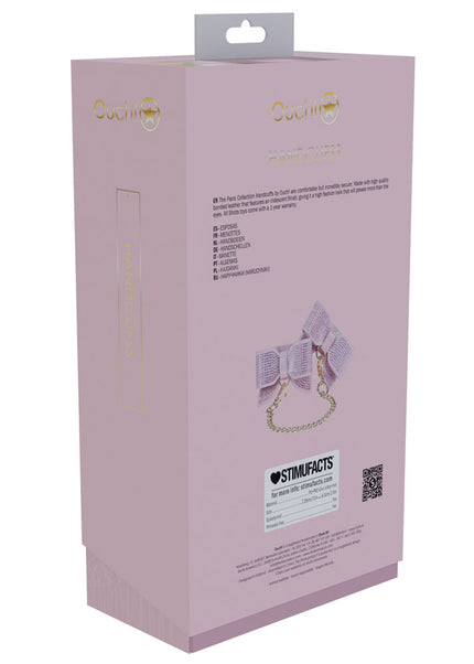 OUCH! Paris Collection - Handcuffs - Pink Restraints