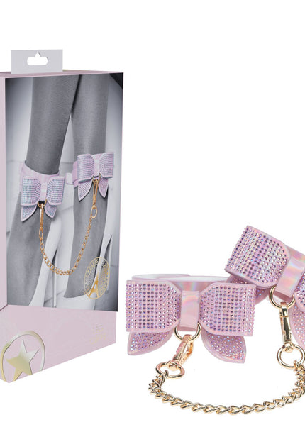 OUCH! Paris Collection - Leg Cuffs - Pink Restraints