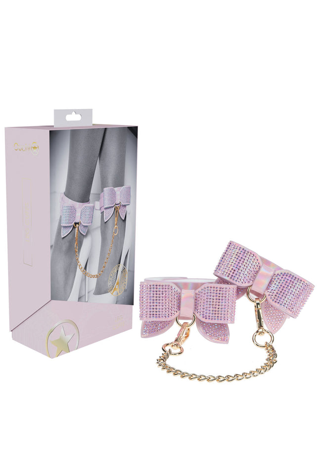OUCH! Paris Collection - Leg Cuffs - Pink Restraints