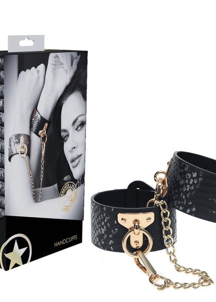 OUCH! Florence Collection - Handcuffs - Black Restraints
