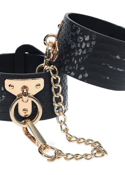 OUCH! Florence Collection - Handcuffs - Black Restraints
