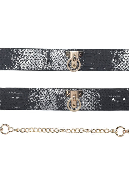 OUCH! Florence Collection - Handcuffs - Black Restraints