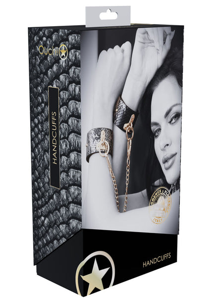 OUCH! Florence Collection - Handcuffs - Black Restraints