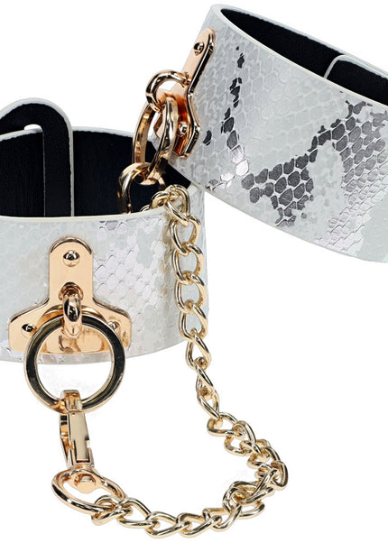 OUCH! Florence Collection - Handcuffs - White Restraints