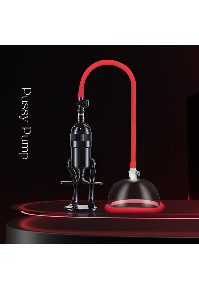 LuvPump Vagina Enhancement System - Clear/Red Vagina Pump