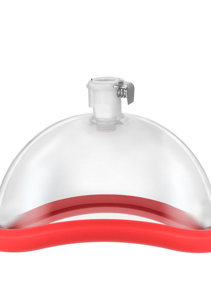 LuvPump Vagina Enhancement System - Clear/Red Vagina Pump