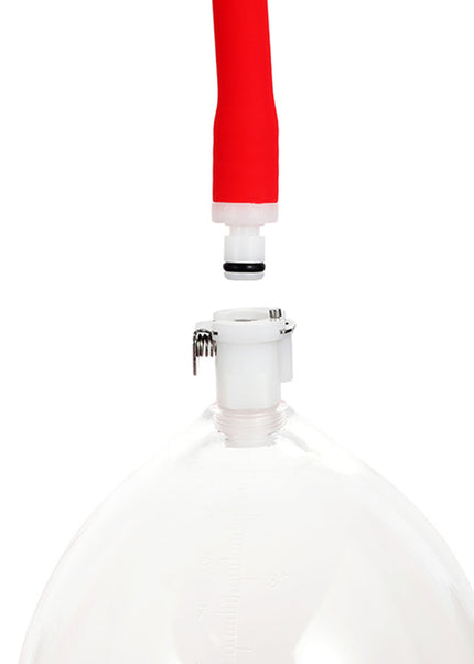 LuvPump Vagina Enhancement System - Clear/Red Vagina Pump