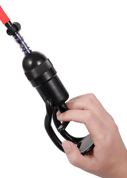 LuvPump Vagina Enhancement System - Clear/Red Vagina Pump