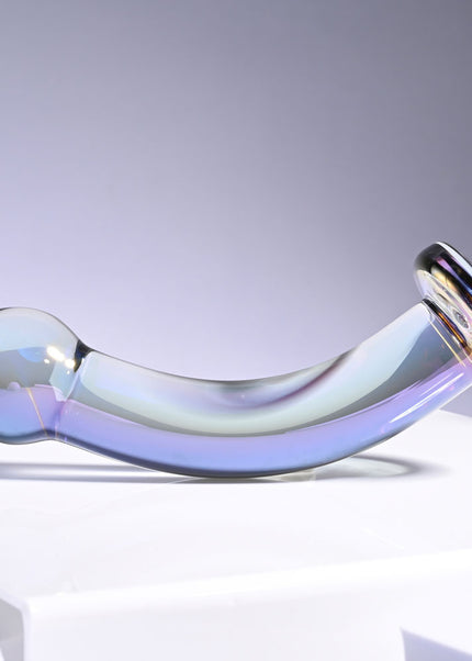 Playboy Pleasure JEWELS KING - Clear Glass 16.3 cm Dildo