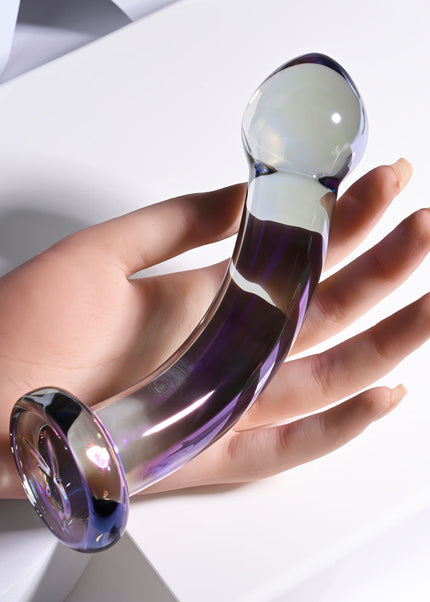 Playboy Pleasure JEWELS KING - Clear Glass 16.3 cm Dildo