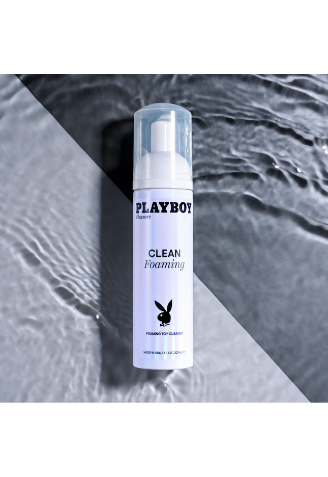 Playboy Pleasure CLEAN FOAMING - Foaming Toy Cleaner - 207 ml Bottle