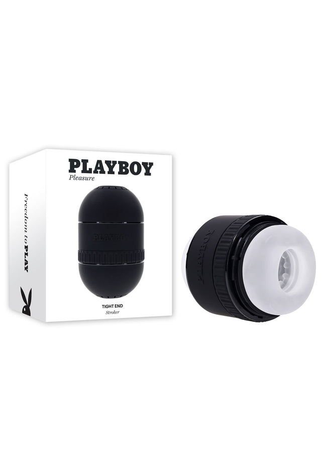 Playboy Pleasure TIGHT END - Clear Dual Ended Stroker