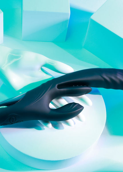 Playboy Pleasure RAPID RABBIT - Black 26.4 cm USB Rechargeable Rabbit Vibrator