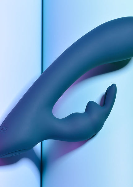 Playboy Pleasure LIL RABBIT - Deep Teal 14.6 cm USB Rechargeable Rabbit Vibrator