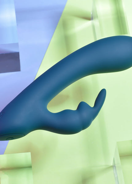 Playboy Pleasure LIL RABBIT - Deep Teal 14.6 cm USB Rechargeable Rabbit Vibrator