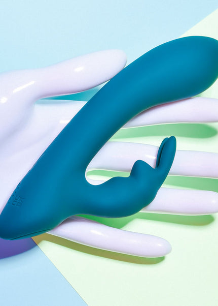 Playboy Pleasure LIL RABBIT - Deep Teal 14.6 cm USB Rechargeable Rabbit Vibrator