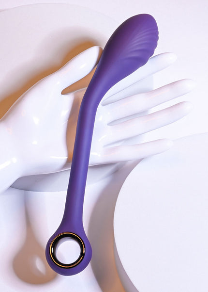 Playboy Pleasure SPOT ON - Purple 22.6 cm USB Rechargeable Poseable G-Spot Vibrator