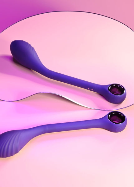 Playboy Pleasure SPOT ON - Purple 22.6 cm USB Rechargeable Poseable G-Spot Vibrator