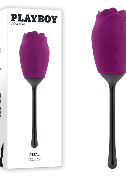 Playboy Pleasure PETAL - Purple USB Rechargeable Flicking Stimulator