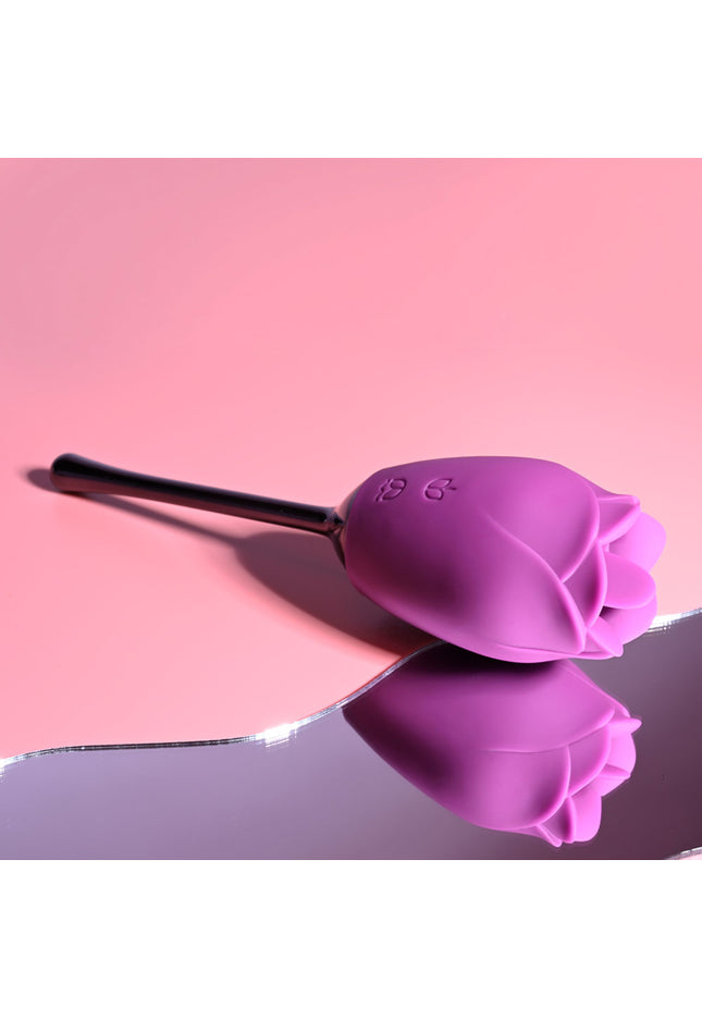 Playboy Pleasure PETAL - Purple USB Rechargeable Flicking Stimulator