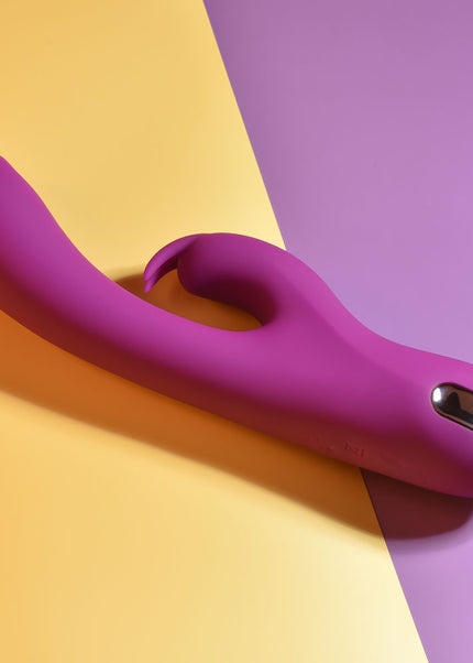 Playboy Pleasure THUMPER - Purple 21.9 cm USB Rechargeable Rabbit Vibrator