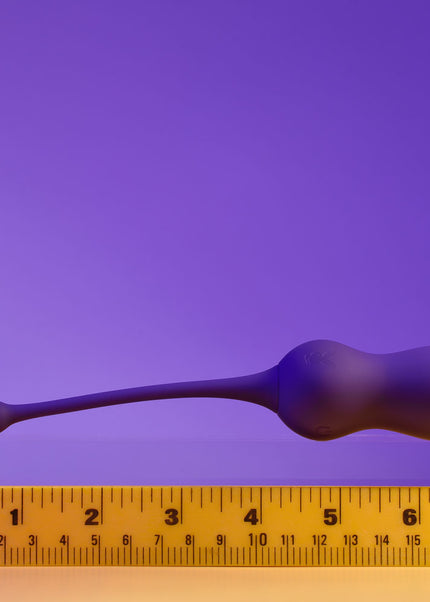 Playboy Pleasure DOUBLE TIME - Purple USB Rechargeable Vibrating Kegel Balls