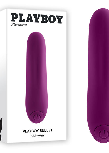 Playboy Pleasure PLAYBOY BULLET - Purple 9 cm USB Rechargeable Bullet