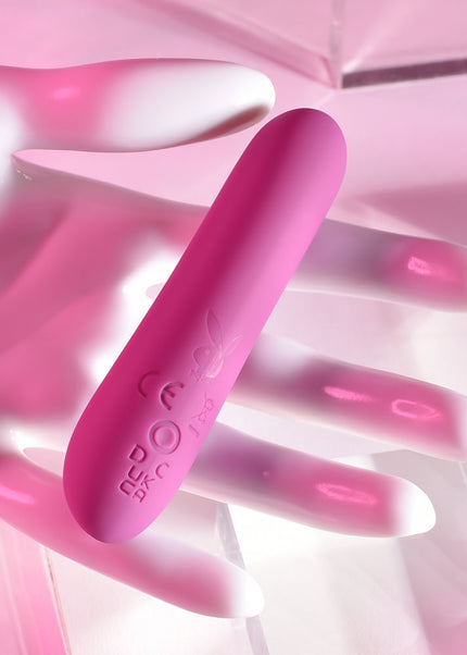 Playboy Pleasure PLAYBOY BULLET - Purple 9 cm USB Rechargeable Bullet