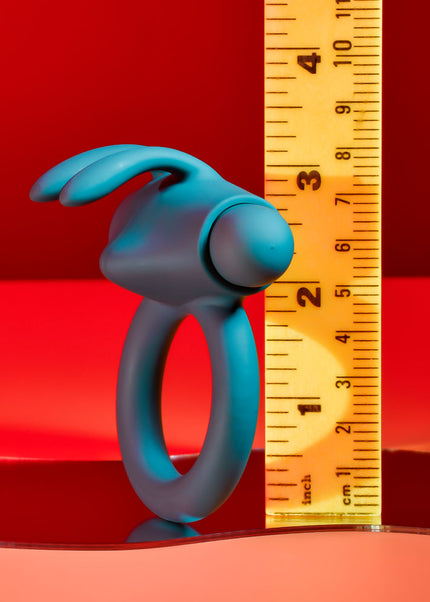 Playboy Pleasure BUNNY BUZZER - Green USB Rechargeable Vibrating Cock Ring