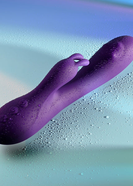 Playboy Pleasure ON REPEAT - Purple 19.7 cm USB Rechargeable Rabbit Vibrator