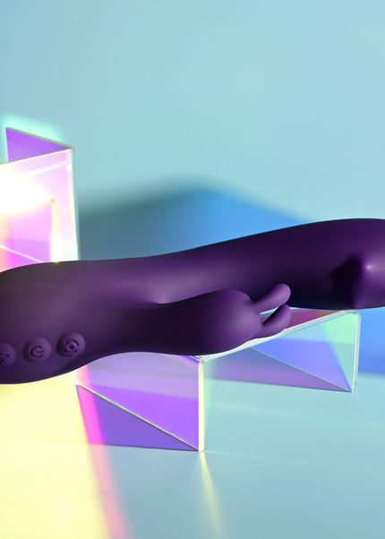 Playboy Pleasure ON REPEAT - Purple 19.7 cm USB Rechargeable Rabbit Vibrator