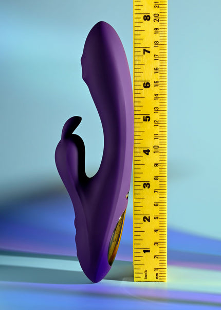 Playboy Pleasure ON REPEAT - Purple 19.7 cm USB Rechargeable Rabbit Vibrator