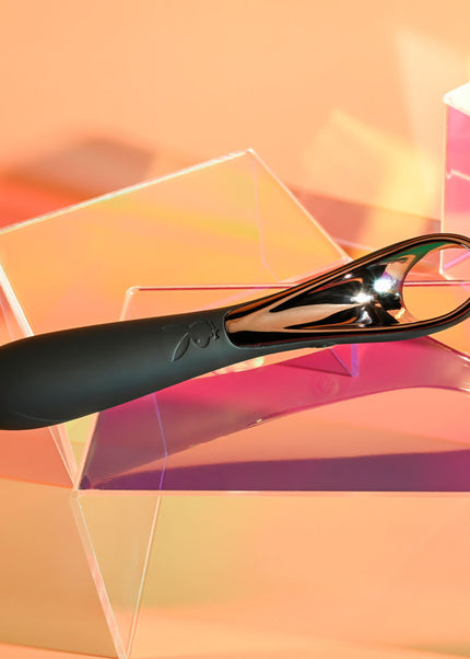 Playboy Pleasure OLLO - Black 14.6 cm USB Rechargeable Vibrator