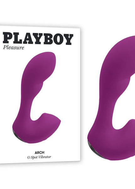Playboy Pleasure ARCH - Purple 14.1 cm USB Rechargeable G-Spot Vibrator