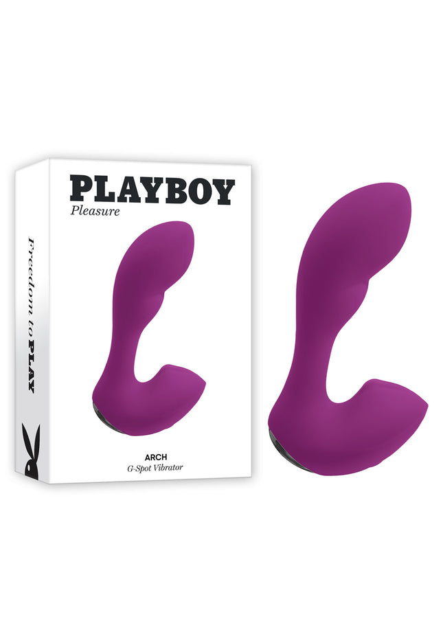Playboy Pleasure ARCH - Purple 14.1 cm USB Rechargeable G-Spot Vibrator