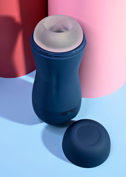 Playboy Pleasure GUSTO - USB Rechargeable Vibrating & Sucking Masturbator