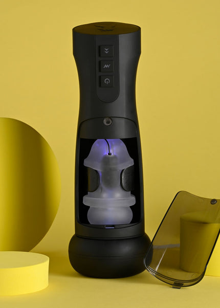 Playboy Pleasure END GAME - USB Rechargeable Vibrating & Self Sanitising Stroker
