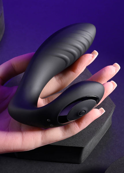 Playboy Pleasure PLAY TIME - Black 12.7 cm USB Rechargeable Vibrator