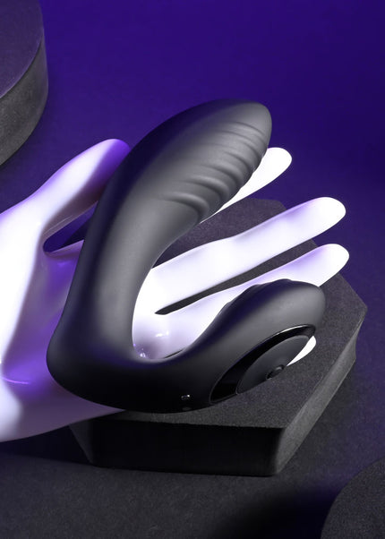 Playboy Pleasure PLAY TIME - Black 12.7 cm USB Rechargeable Vibrator