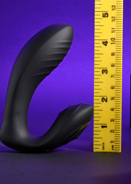 Playboy Pleasure PLAY TIME - Black 12.7 cm USB Rechargeable Vibrator