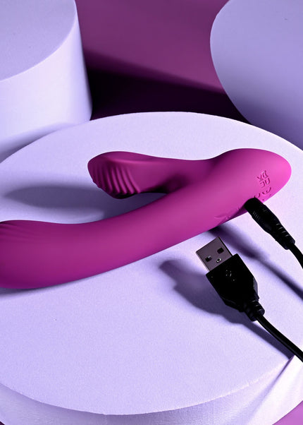 Playboy Pleasure BITTY BUNNY - Purple 14.7 cm USB Rechargeable Rabbit Vibrator